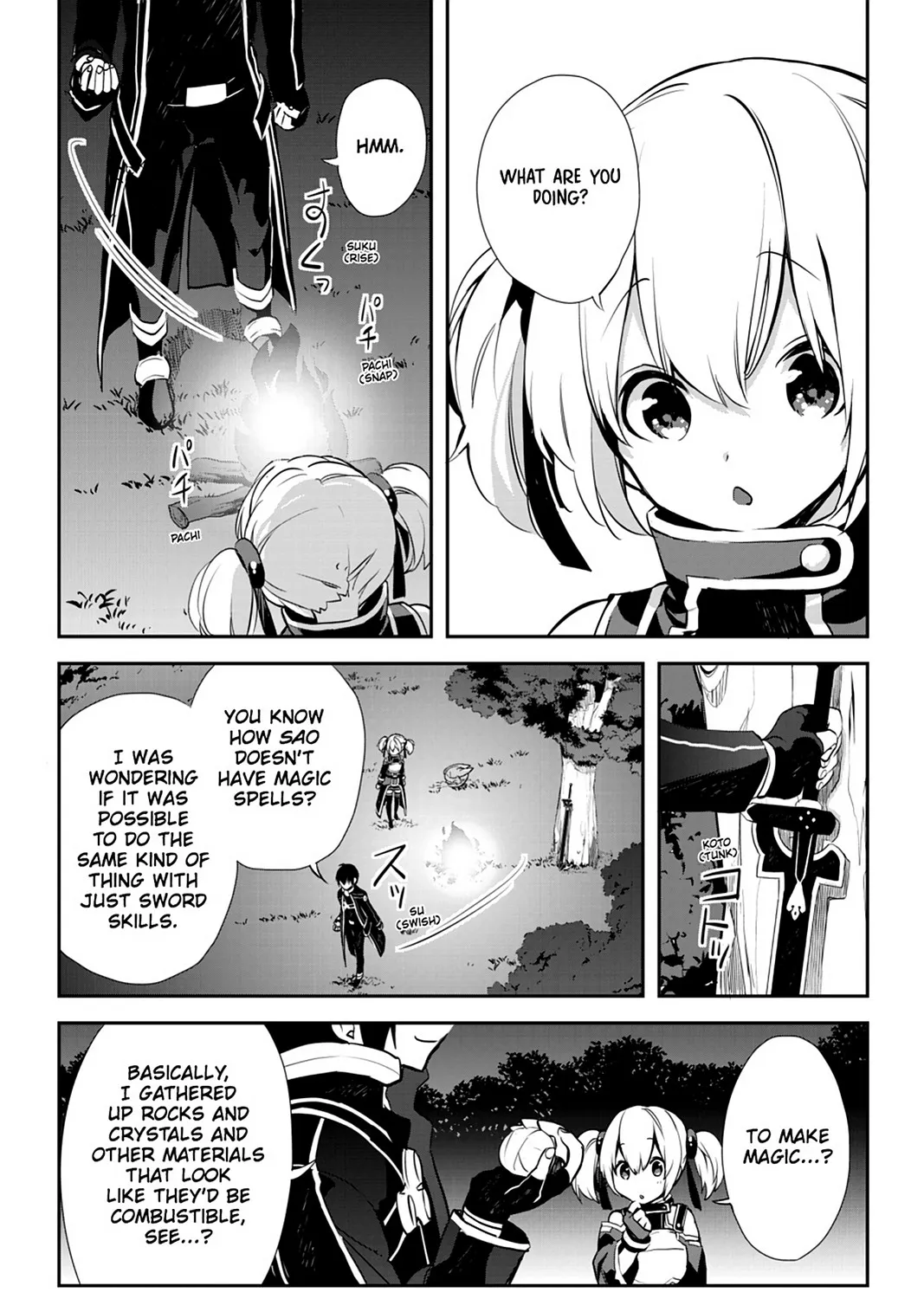 Sword Art Online - Girls Ops Chapter 19 page 3 - MangaNato