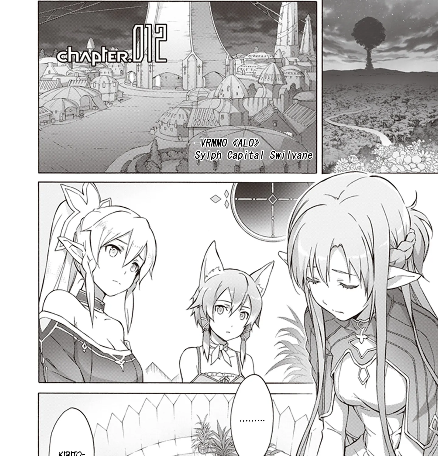 Sword Art Online - Project Alicization Chapter 12 page 1 - MangaNato