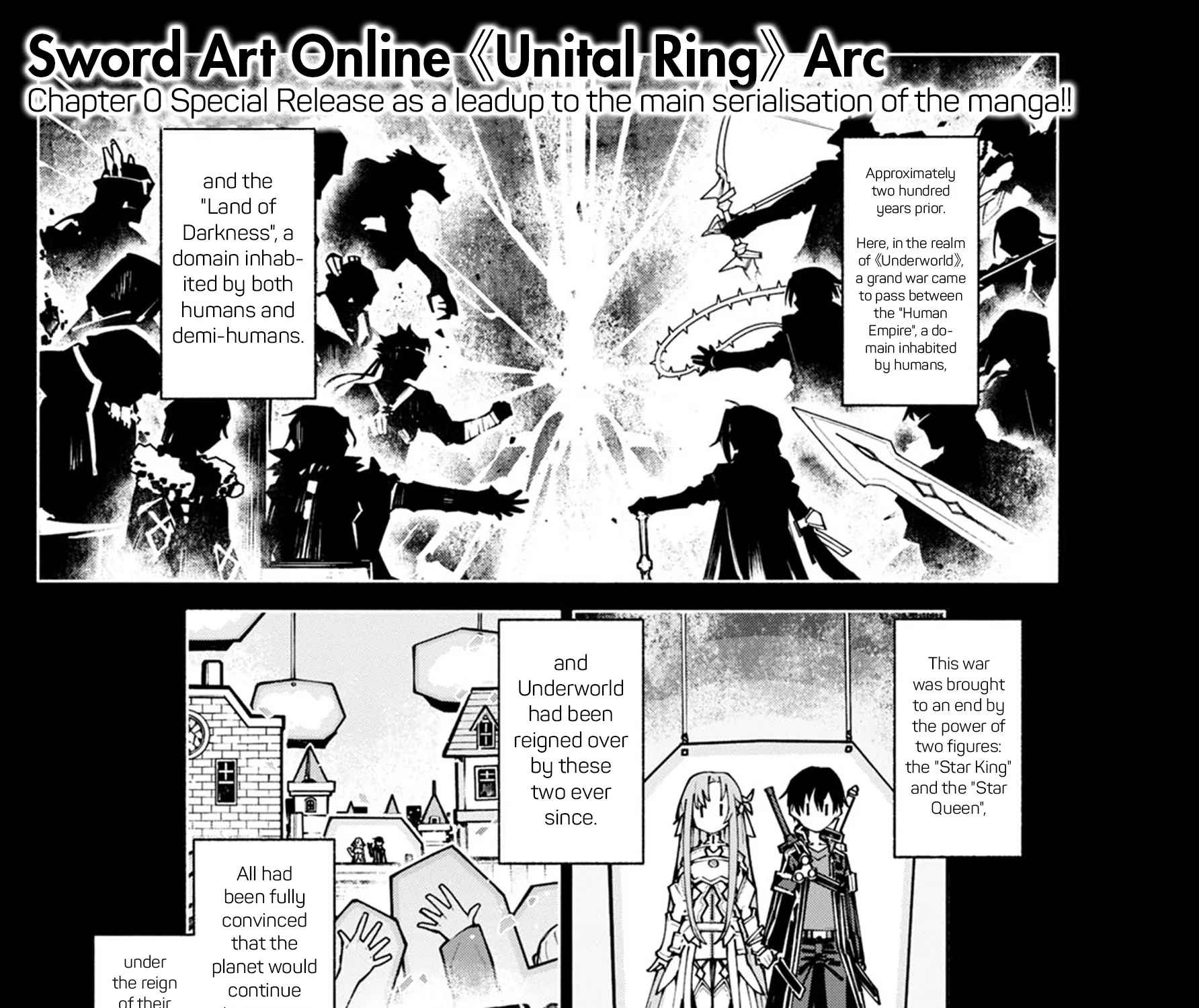 Sword Art Online Unital Ring Chapter 0 page 1 - MangaKakalot