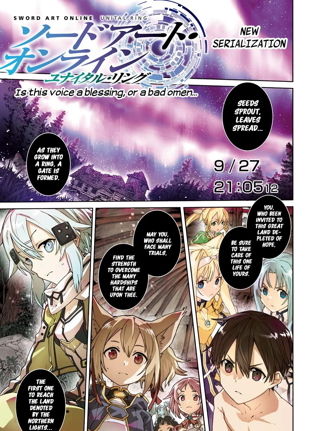 Sword Art Online Unital Ring Chapter 1 page 1 - MangaKakalot