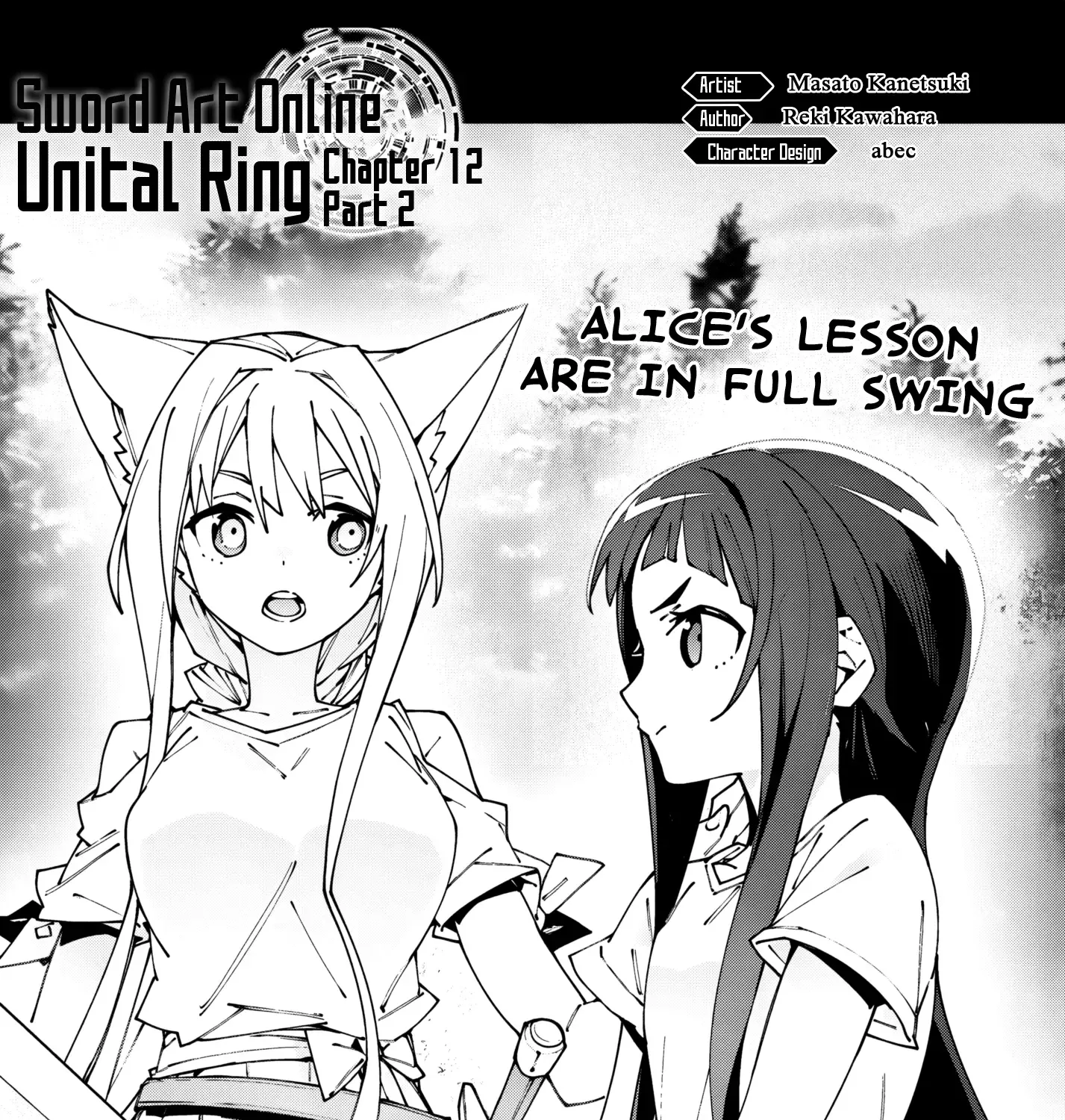 Sword Art Online Unital Ring Chapter 12.1 page 1 - MangaKakalot