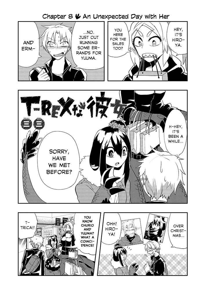 T-REX na Kanojo Chapter 8 page 1 - MangaNato