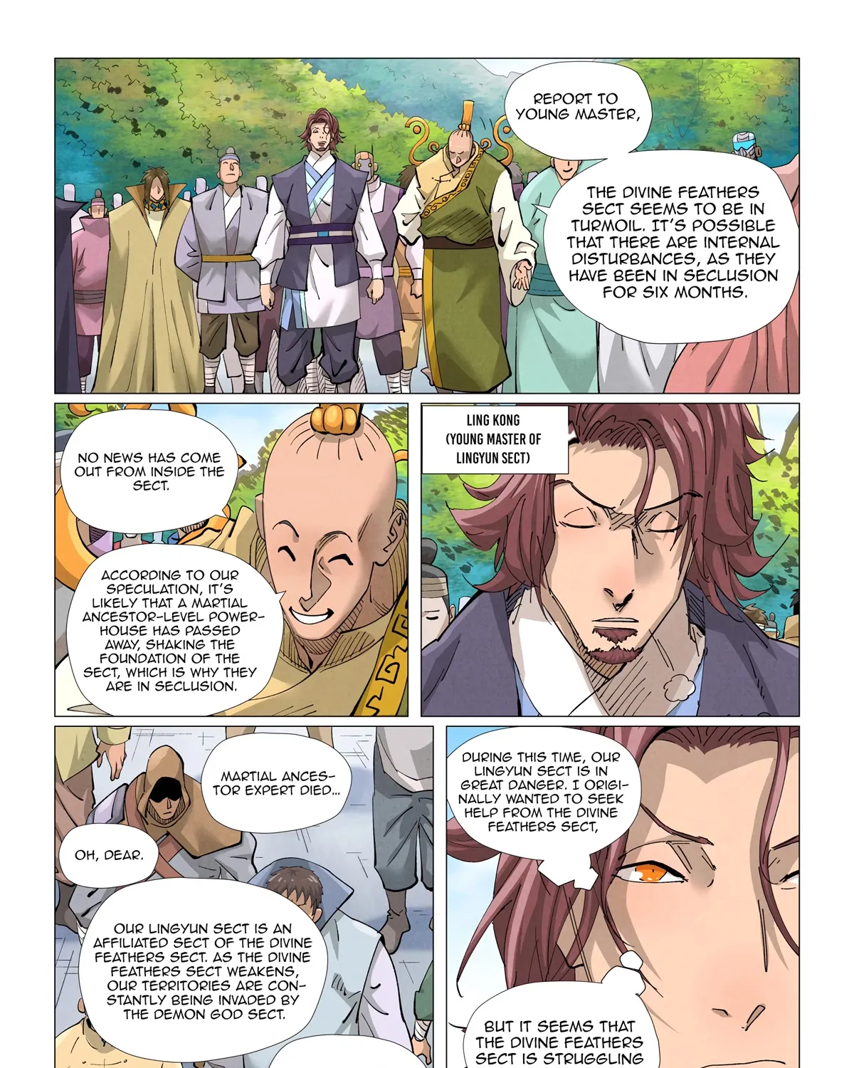 Tales Of Demons And Gods Chapter 429.2 page 11 - MangaNato