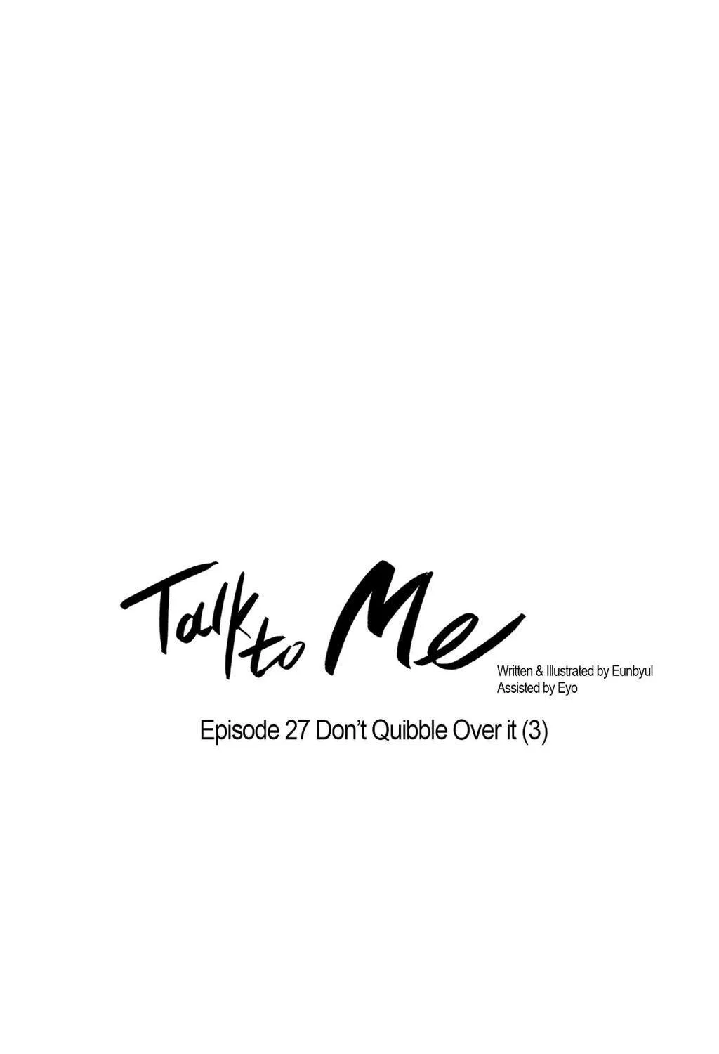 Talk To Me Chapter 27 page 14 - MangaKakalot