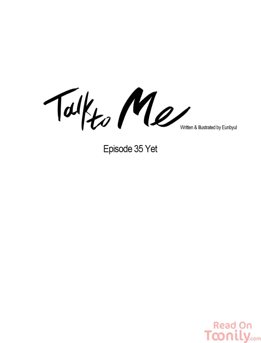 Talk To Me Chapter 35 page 10 - MangaKakalot