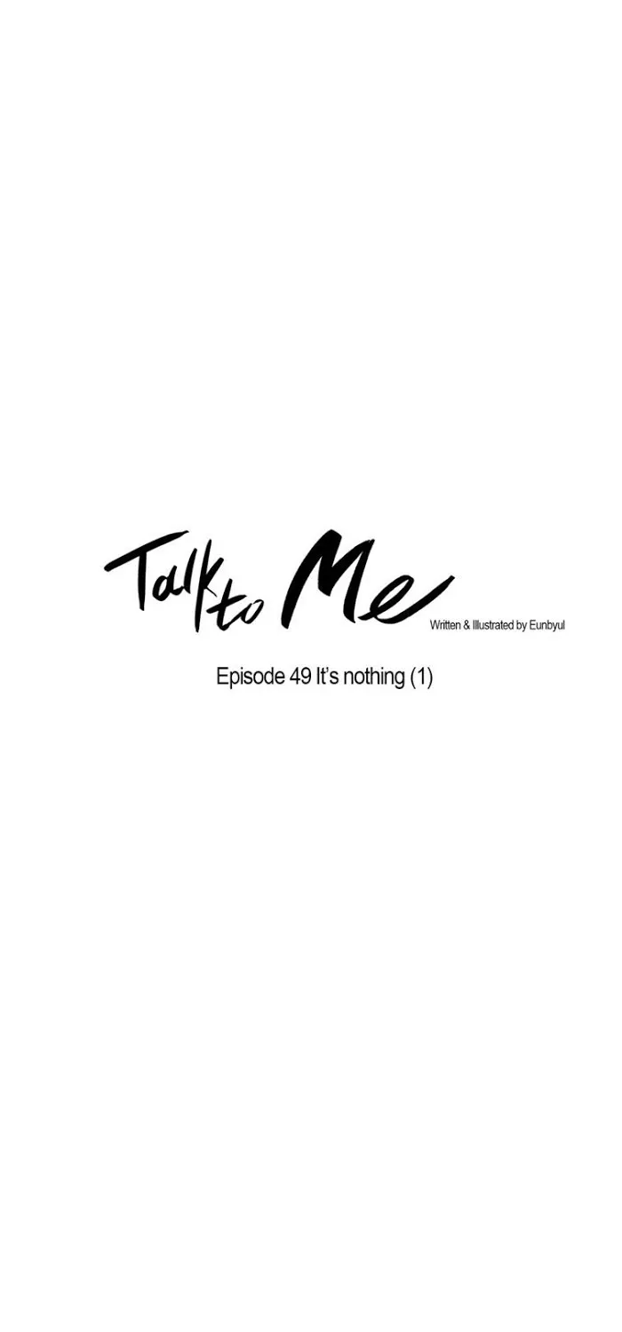 Talk To Me Chapter 49 page 11 - MangaKakalot