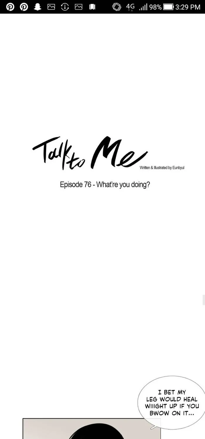 Talk To Me Chapter 76 page 10 - MangaKakalot