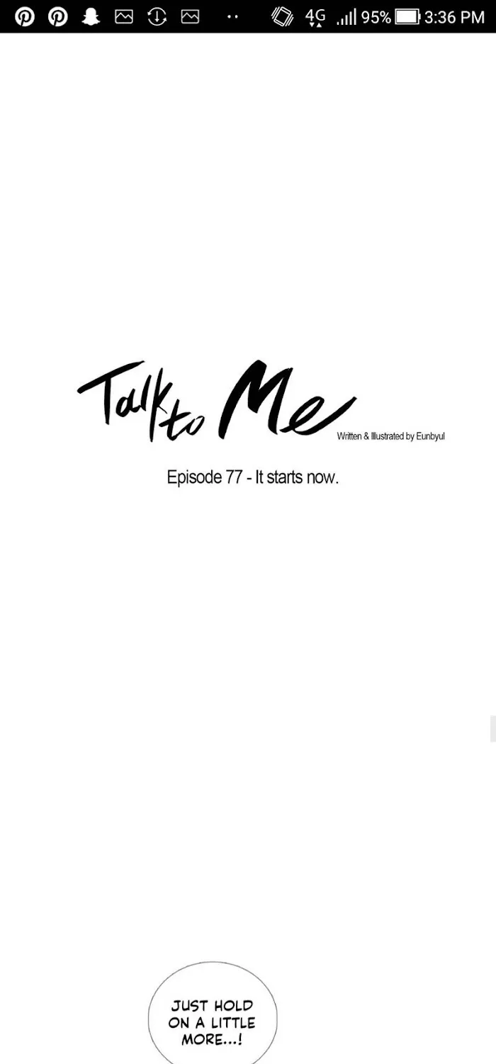 Talk To Me Chapter 77 page 9 - MangaKakalot