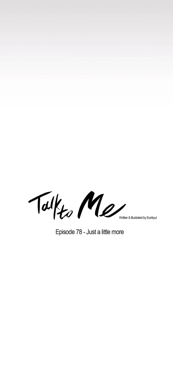 Talk To Me Chapter 78 page 7 - MangaKakalot