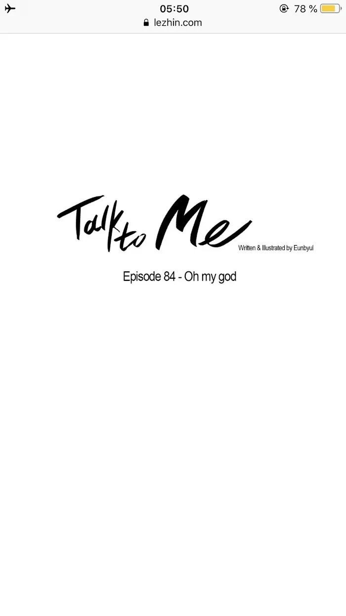 Talk To Me Chapter 84 page 10 - MangaKakalot