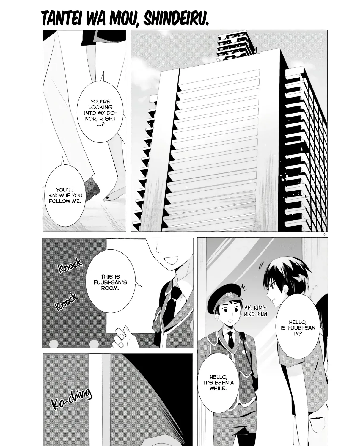 Tantei wa Mou, Shindeiru Chapter 3 page 1 - MangaKakalot