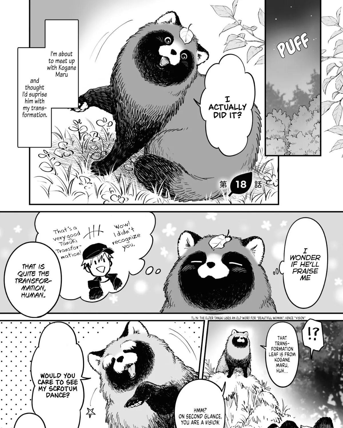 Tanuki Chapter 18 page 1 - MangaKakalot