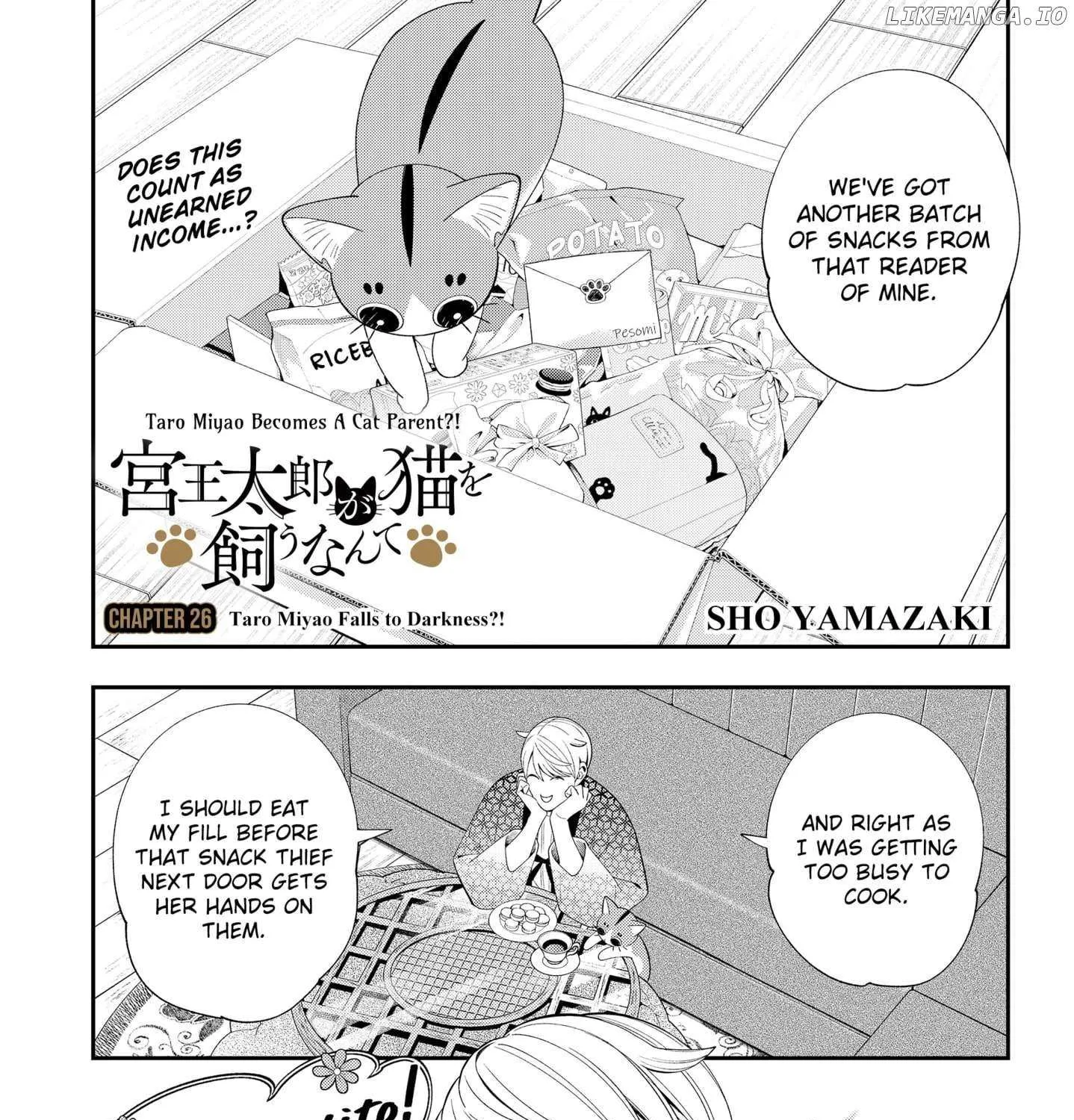 Taro Miyao Becomes a Cat Parent?! «Official» Chapter 26 page 2 - MangaKakalot