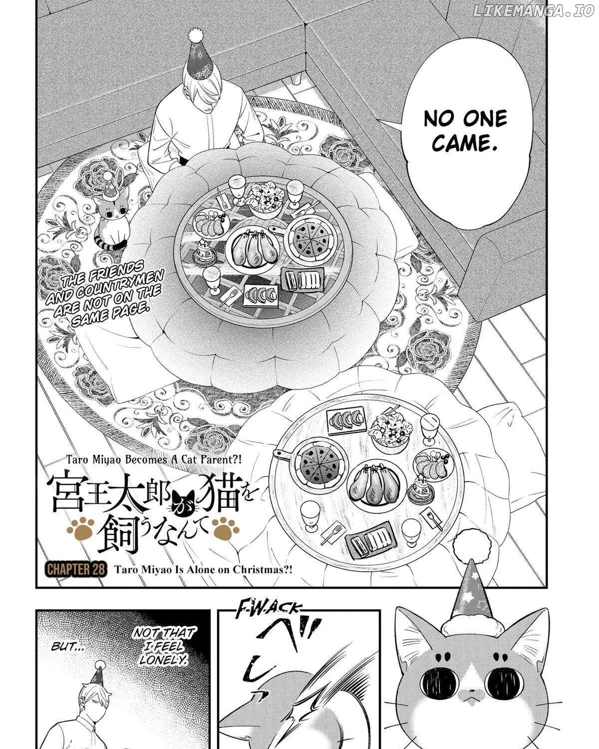 Taro Miyao Becomes a Cat Parent?! «Official» Chapter 28 page 4 - MangaKakalot