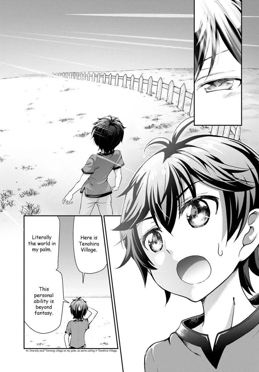 Tenohira Kaitaku Mura De Isekai Kenkokuki: Fueteku Yome-Tachi To Nonbiri Mujintou Life Chapter 1.2 page 13 - MangaKakalot