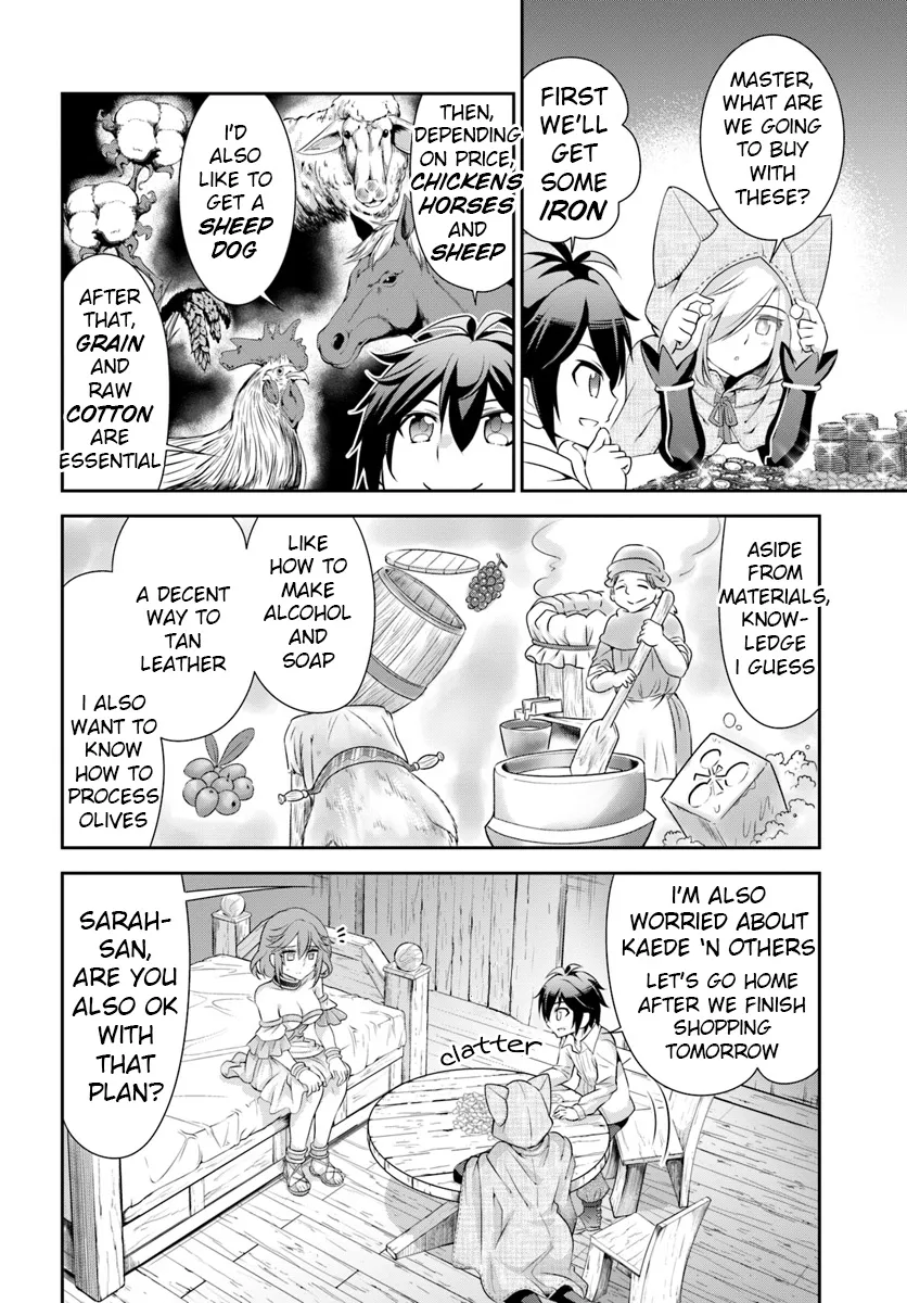 Tenohira Kaitaku Mura De Isekai Kenkokuki: Fueteku Yome-Tachi To Nonbiri Mujintou Life Chapter 12 page 4 - MangaKakalot