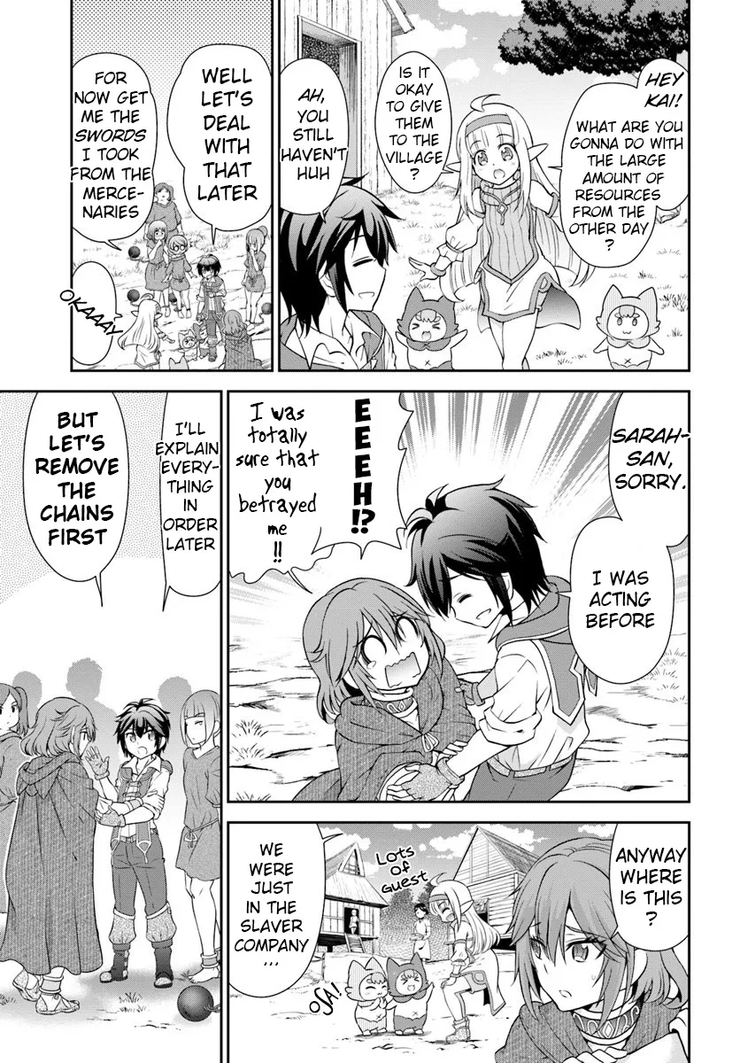 Tenohira Kaitaku Mura De Isekai Kenkokuki: Fueteku Yome-Tachi To Nonbiri Mujintou Life Chapter 14 page 22 - MangaKakalot