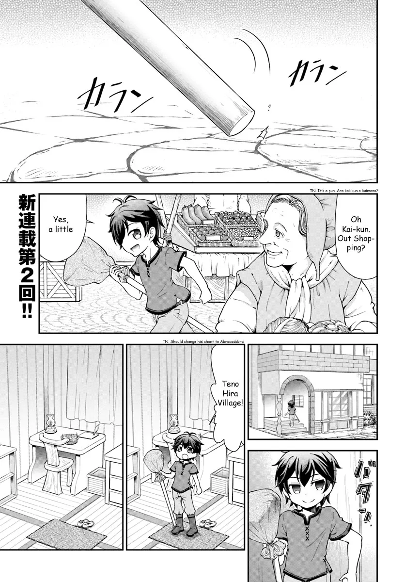 Tenohira Kaitaku Mura De Isekai Kenkokuki: Fueteku Yome-Tachi To Nonbiri Mujintou Life Chapter 2 page 2 - MangaKakalot