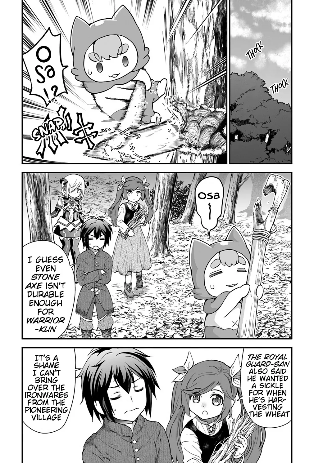 Tenohira Kaitaku Mura De Isekai Kenkokuki: Fueteku Yome-Tachi To Nonbiri Mujintou Life Chapter 23 page 14 - MangaKakalot