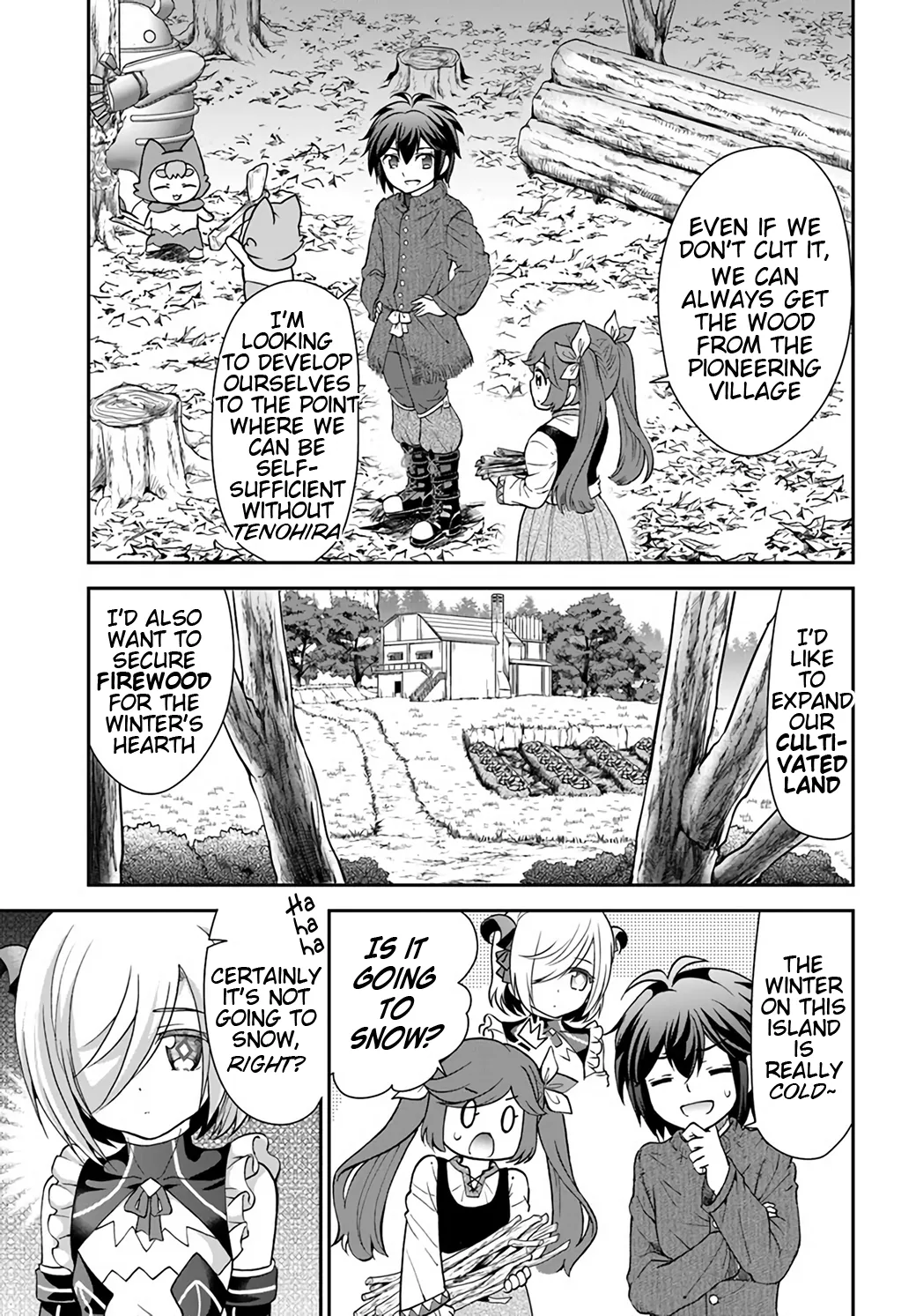 Tenohira Kaitaku Mura De Isekai Kenkokuki: Fueteku Yome-Tachi To Nonbiri Mujintou Life Chapter 23 page 15 - MangaKakalot