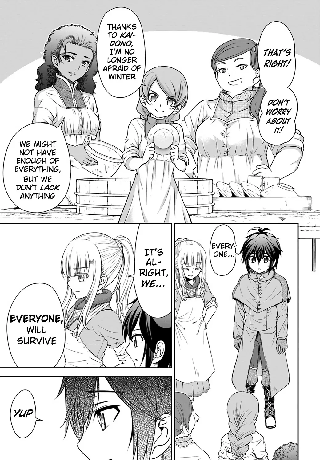 Tenohira Kaitaku Mura De Isekai Kenkokuki: Fueteku Yome-Tachi To Nonbiri Mujintou Life Chapter 24 page 11 - MangaKakalot