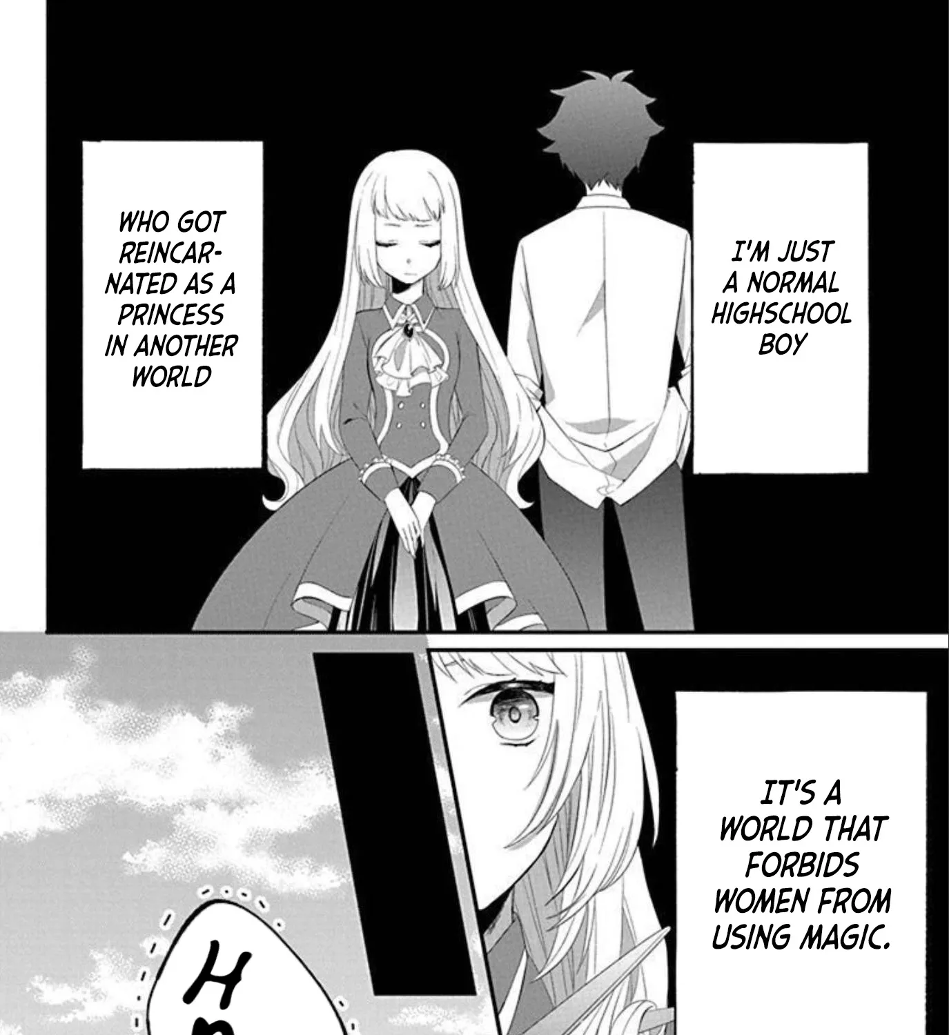 Tensei Shitara Hime Datta Node Dansou Joshi Kiwamete Saikyou Mahou Tsukai Mezasuwa Chapter 2 page 1 - MangaKakalot