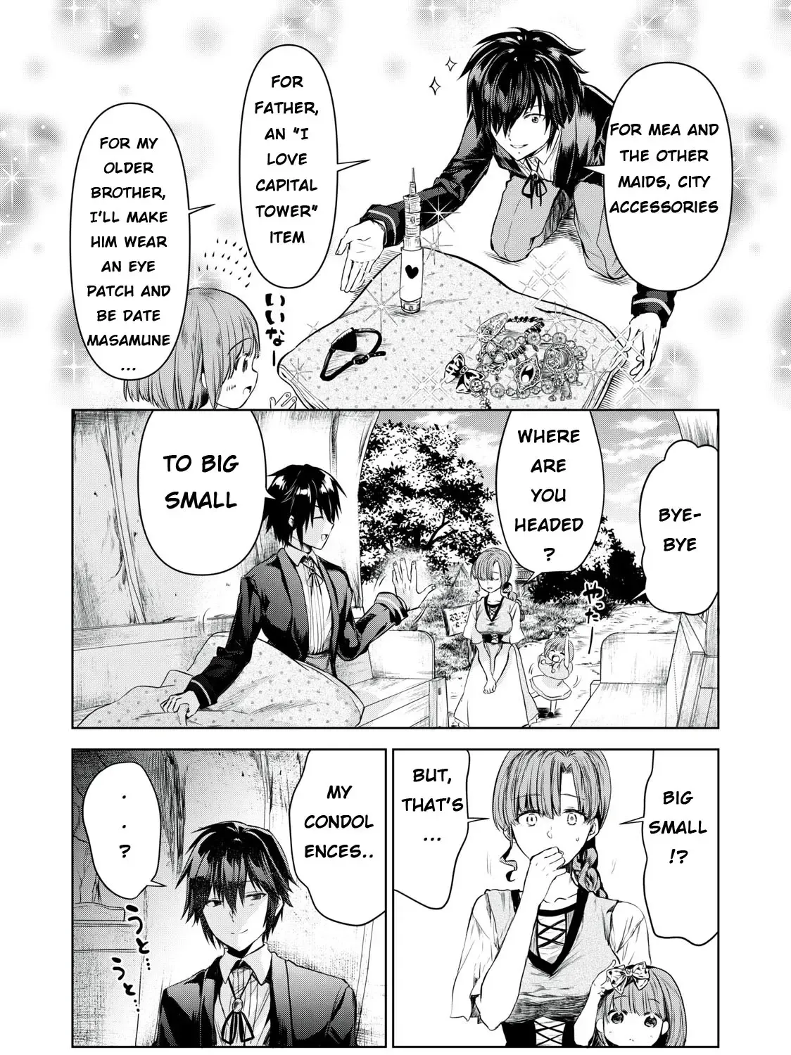 Tenshou Kizoku No Bannou Kaitaku Kara~ "kakudai & Shukushou" Sukiru O Tsukatte Itara Saikyou Ryouchi Ni Narimashita～ Chapter 1.1 page 39 - MangaKakalot