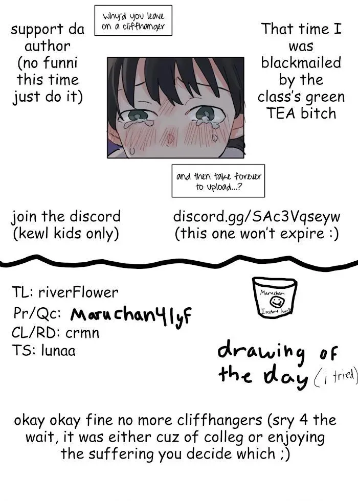 That Time I Was Blackmailed By The Class’S Green Tea Bitch - Page 19