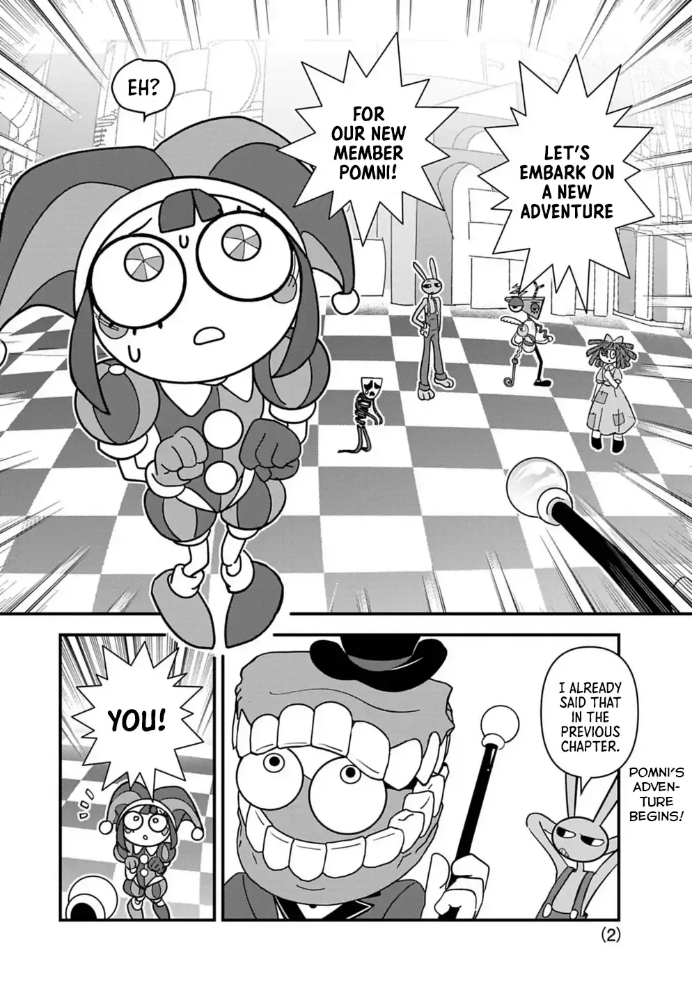 The Amazing Digital Circus Chapter 2 page 2 - MangaKakalot