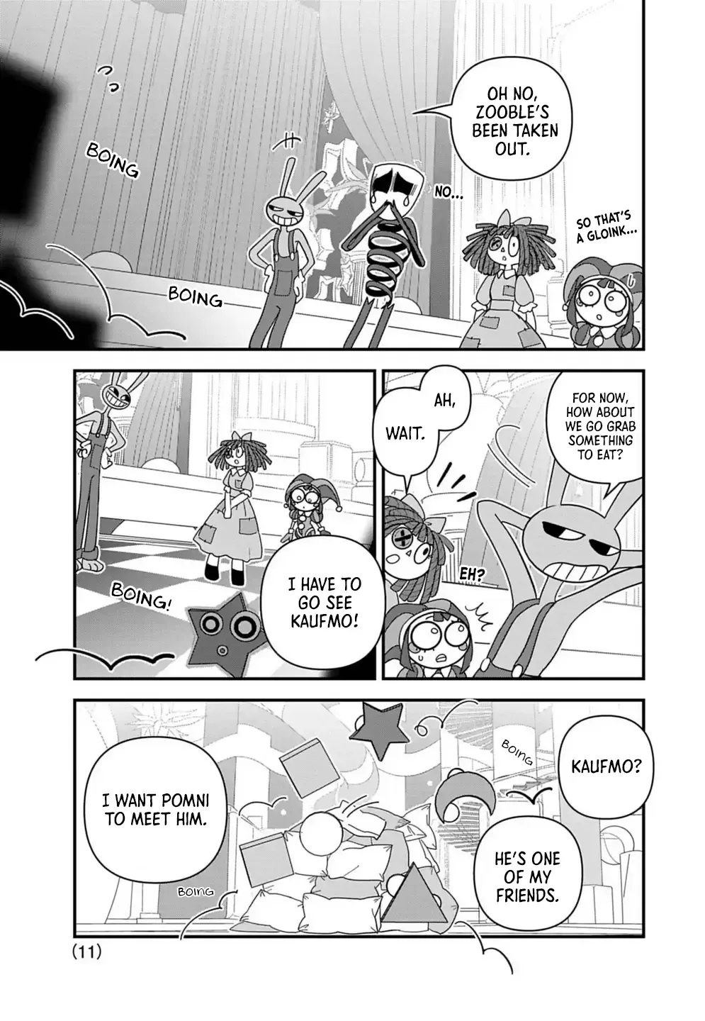 The Amazing Digital Circus Chapter 2 page 11 - MangaKakalot