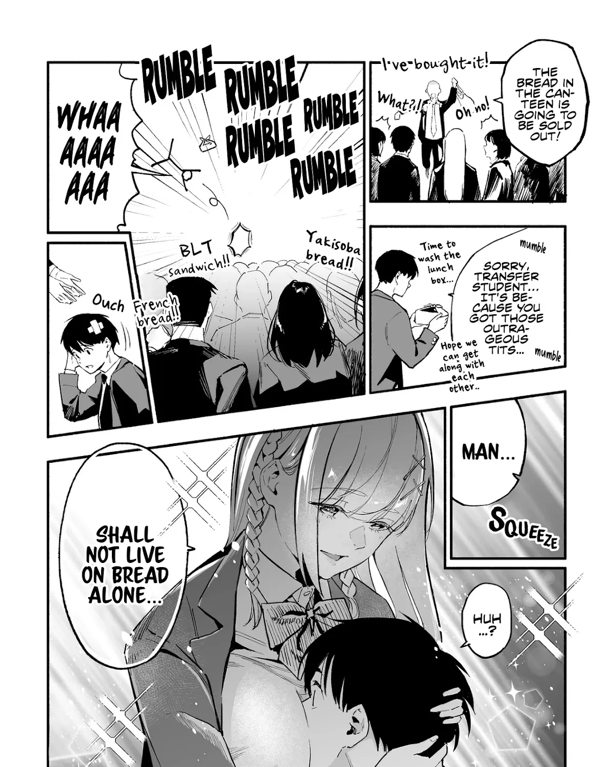 The Angelic Yet Devilish Transfer Student With Big Tits Chapter 1 page 5 - MangaKakalot