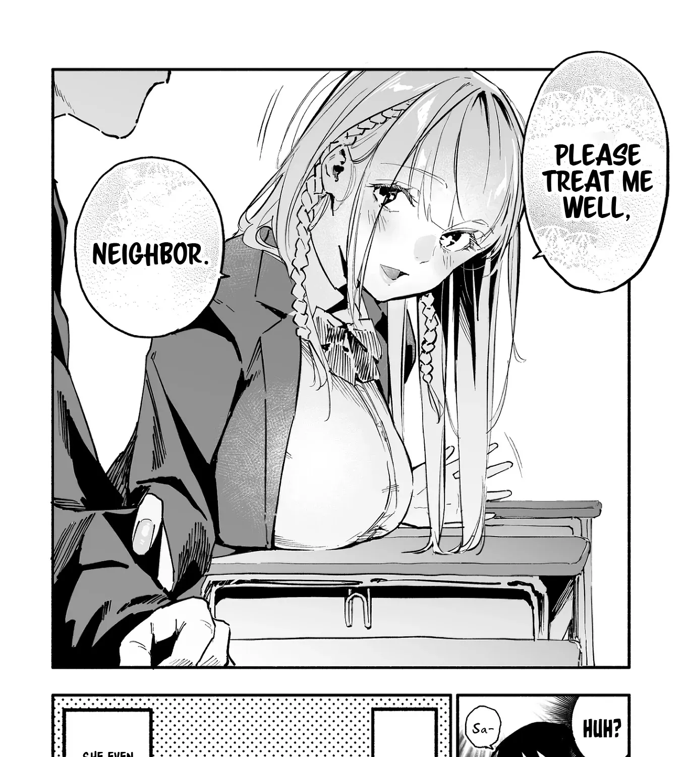 The Angelic Yet Devilish Transfer Student With Big Tits Chapter 2 page 7 - MangaKakalot