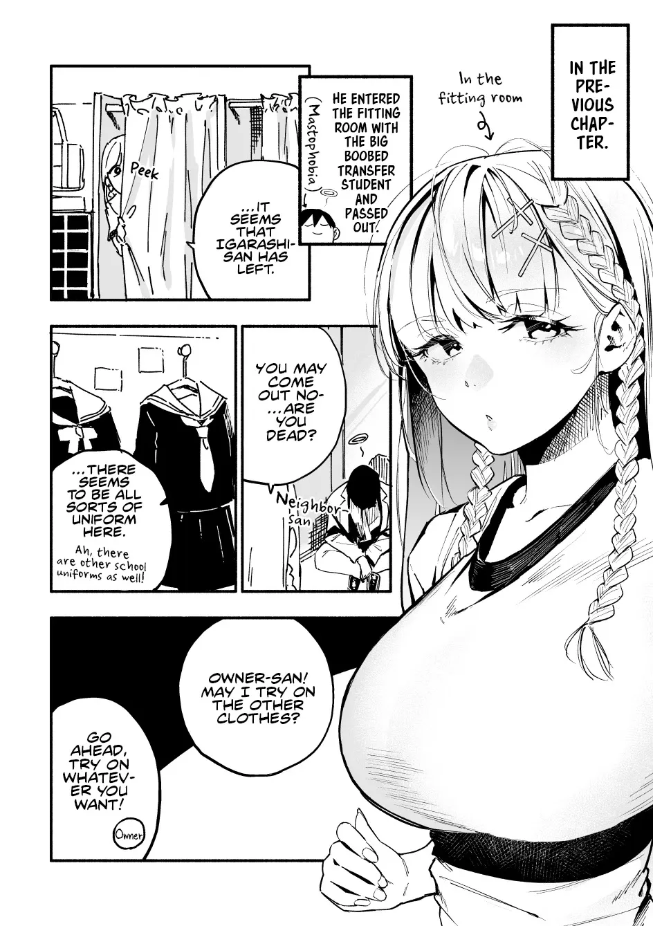 The Angelic Yet Devilish Transfer Student With Big Tits Chapter 5 page 1 - MangaKakalot