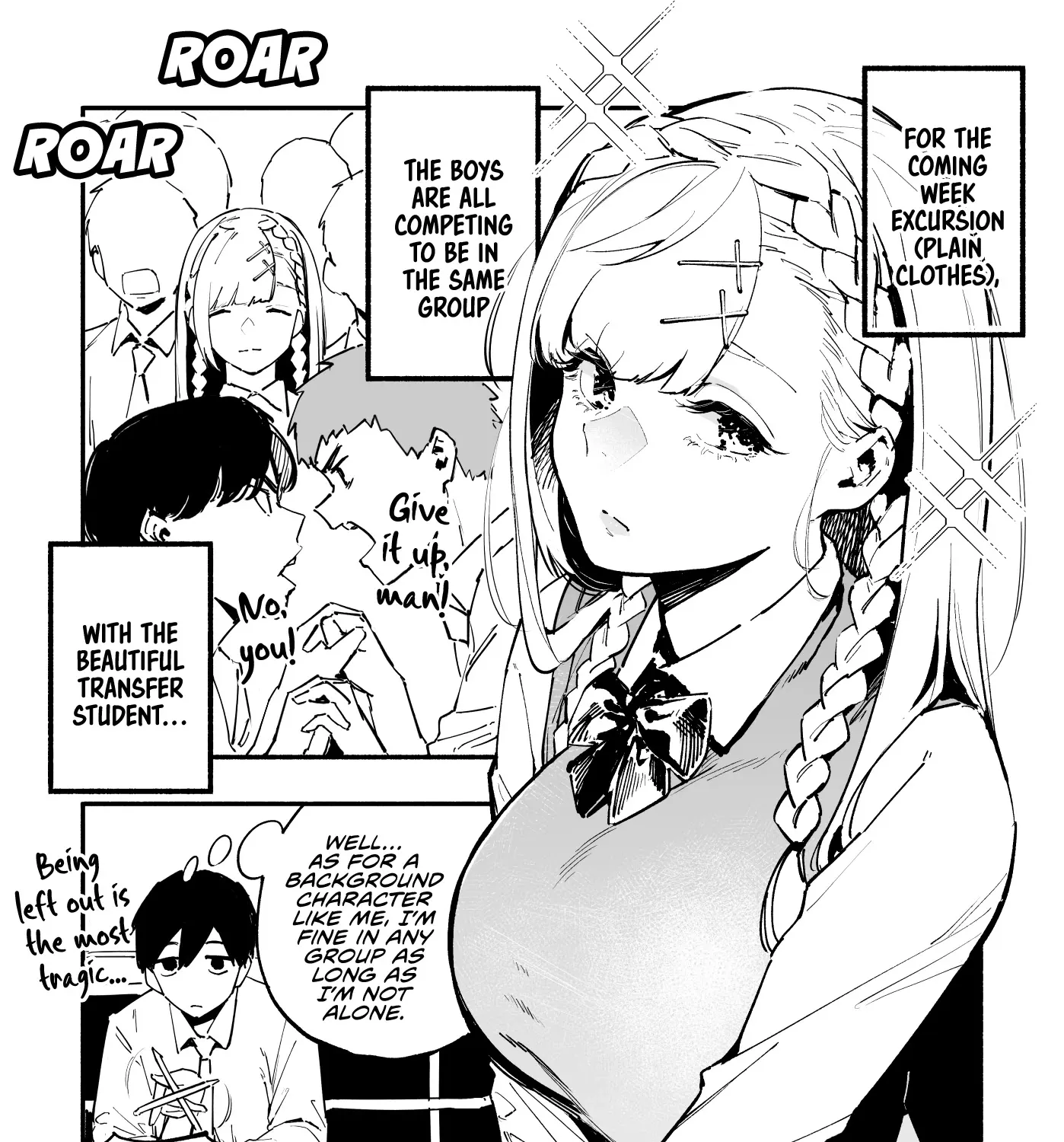 The Angelic Yet Devilish Transfer Student With Big Tits Chapter 8 page 1 - MangaKakalot