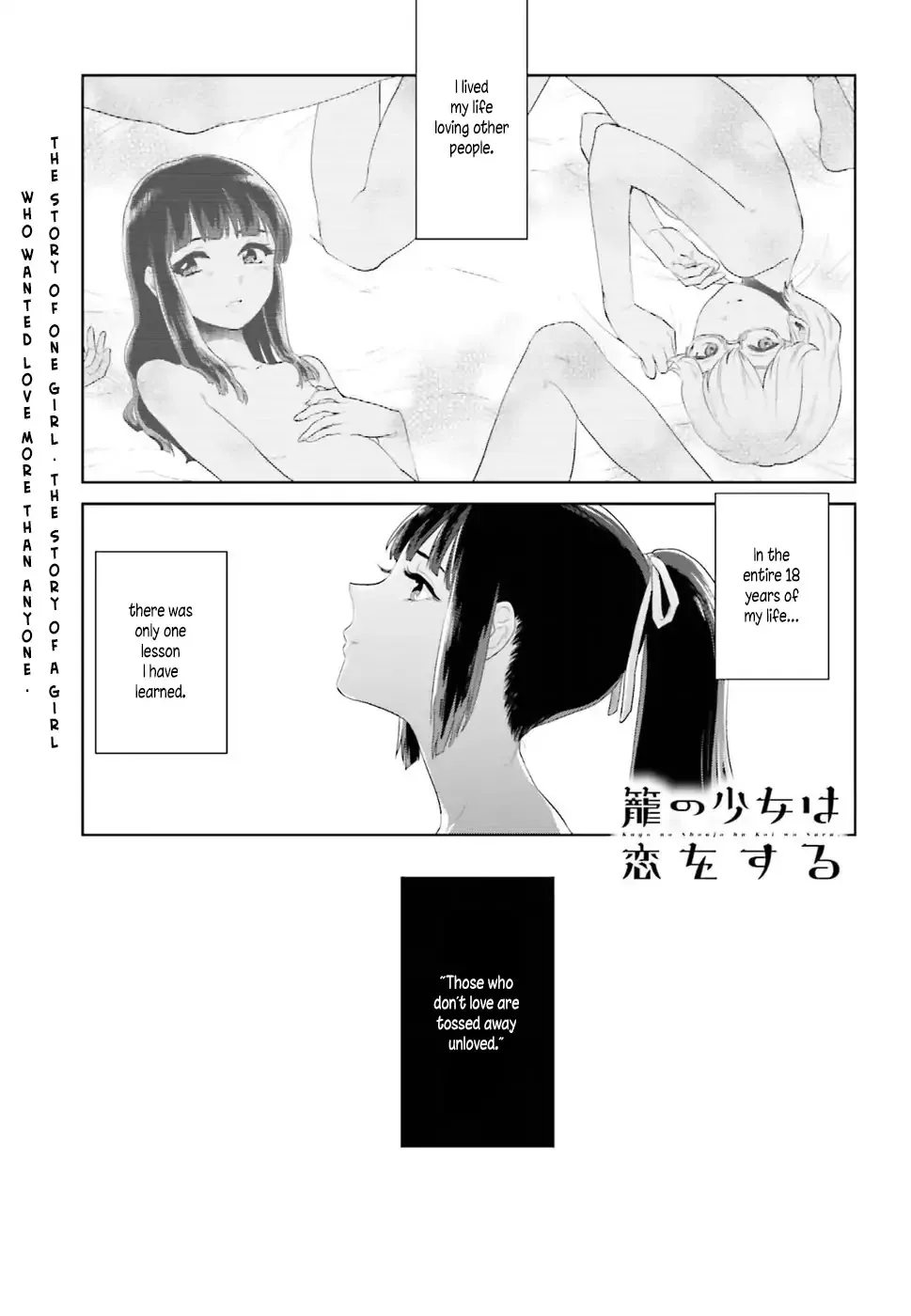 The Caged Bird Sings Theme Of Love. Chapter 3 page 1 - MangaKakalot