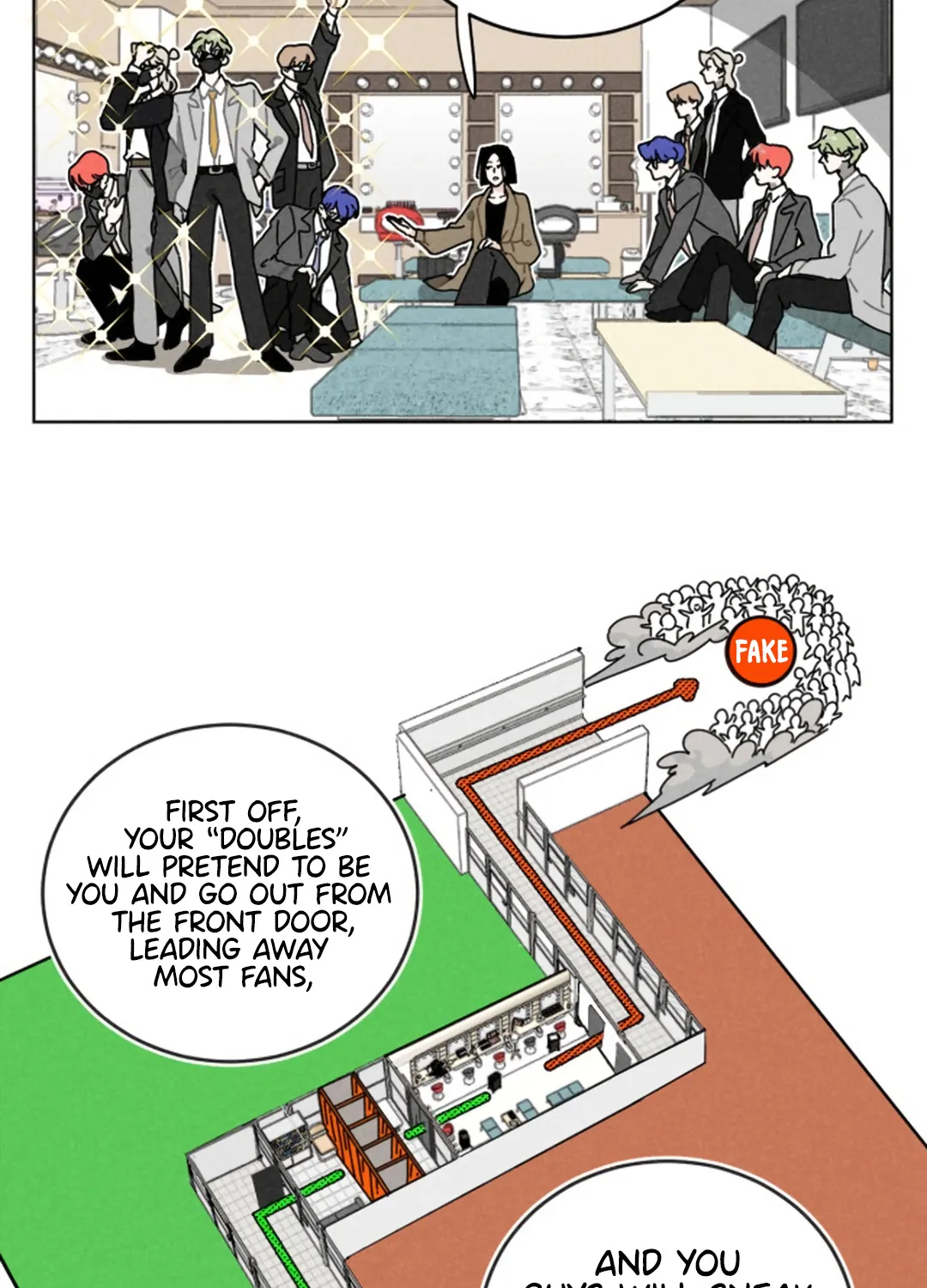 The CEO is an Idol Stan Chapter 17 page 4 - MangaNato