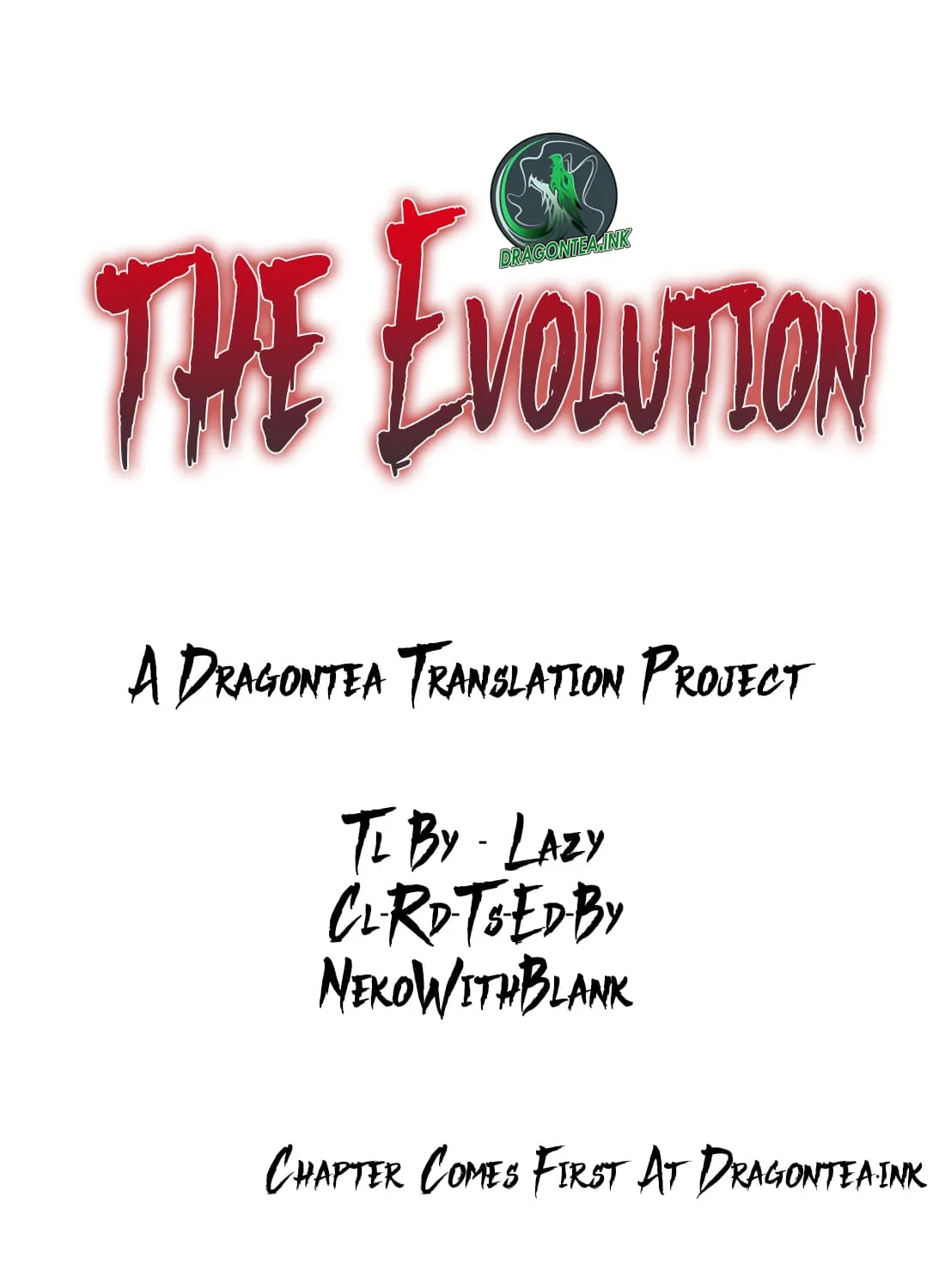 The Evolution Chapter 1 page 2 - MangaNato