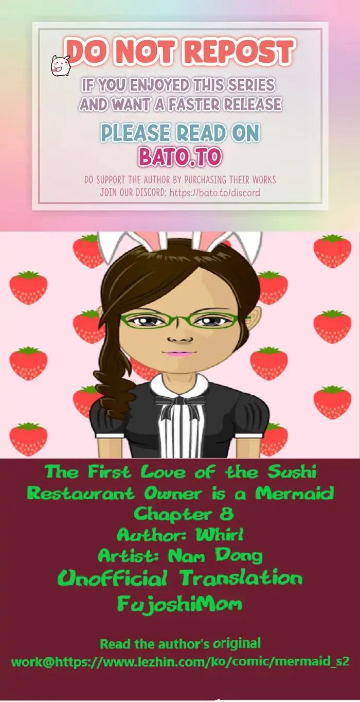 The First Love Of The Sushi Restaurant Owner Is A Mermaid Chapter 8 page 1 - MangaNato