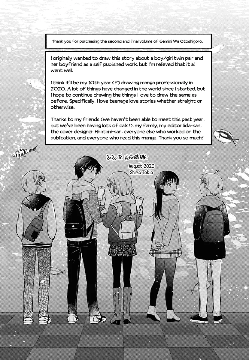 The Gemini are My Age Chapter 9.1 page 5 - MangaKakalot