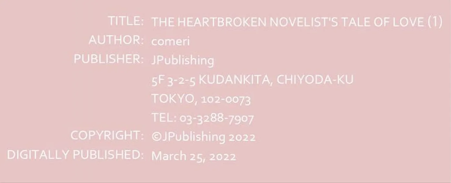 The Heartbroken Novelist