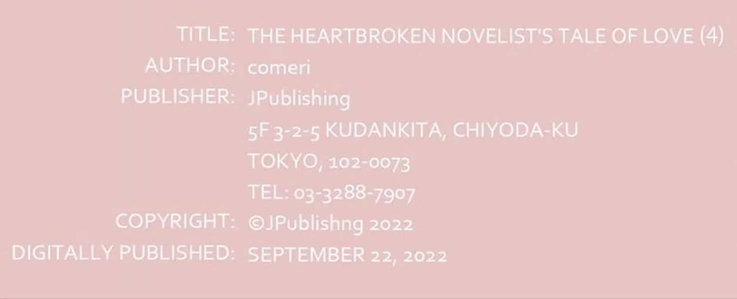 The Heartbroken Novelist