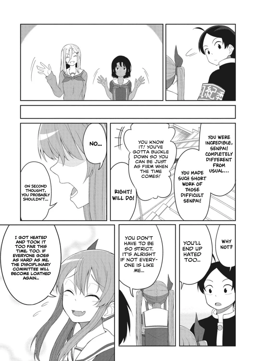 The Hella Weak Disciplinary Committee Chairman, Kaeri-Chan Chapter 10 page 13 - MangaKakalot