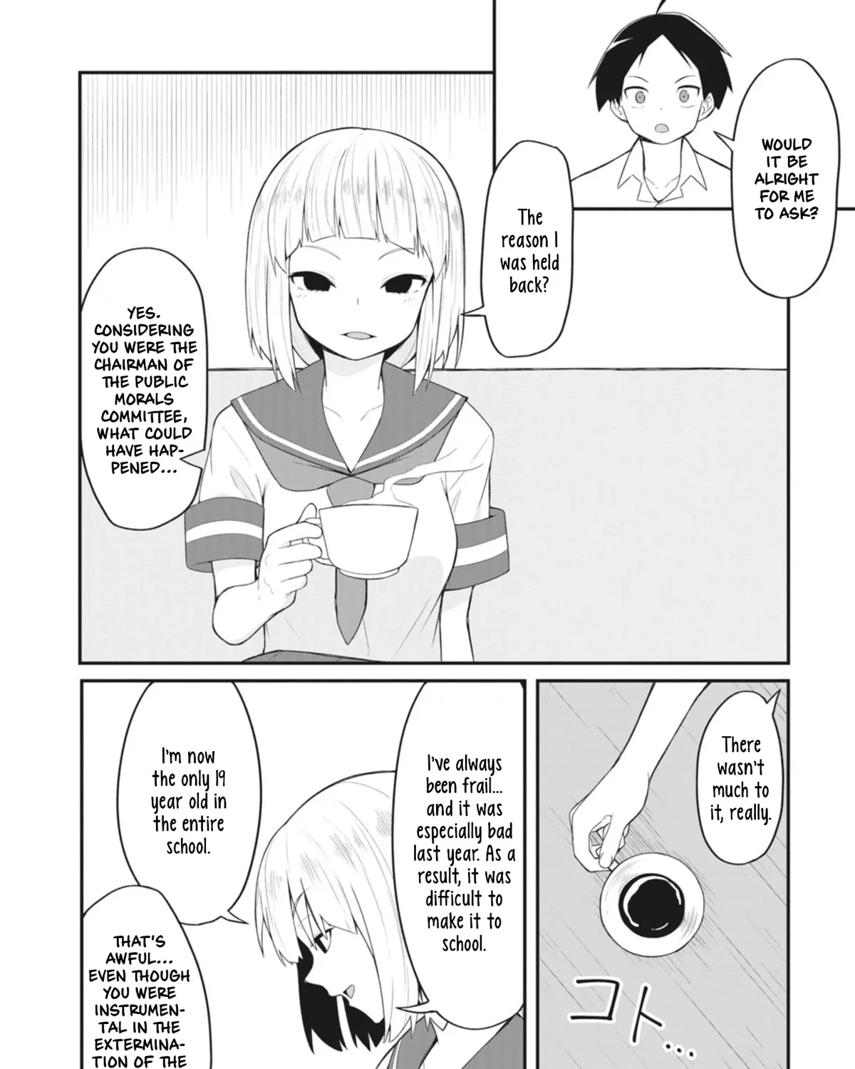 The Hella Weak Disciplinary Committee Chairman, Kaeri-Chan Chapter 18 page 3 - MangaKakalot