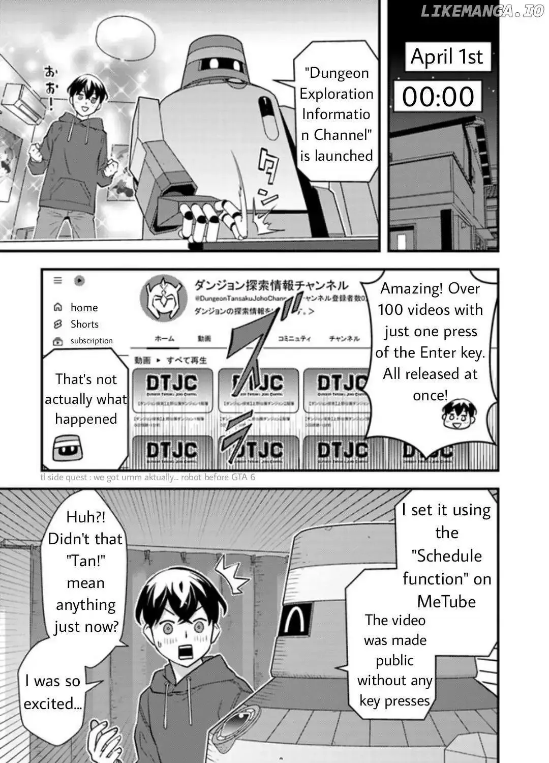 The Hero Returns From Another World, Becomes An Influencer, And Earns Money In The Real World, Where Dungeons Have Appeared! Chapter 7.1 page 17 - MangaKakalot