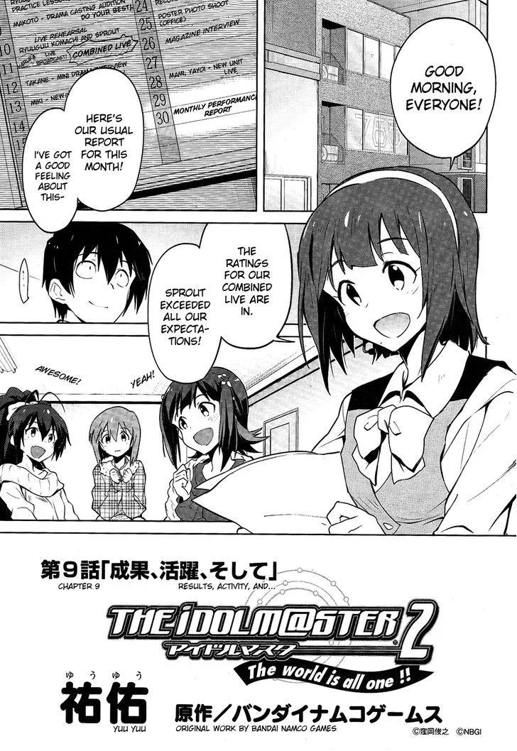 The Idolm@ster 2: The World Is All One!! Chapter 9 page 1 - MangaKakalot