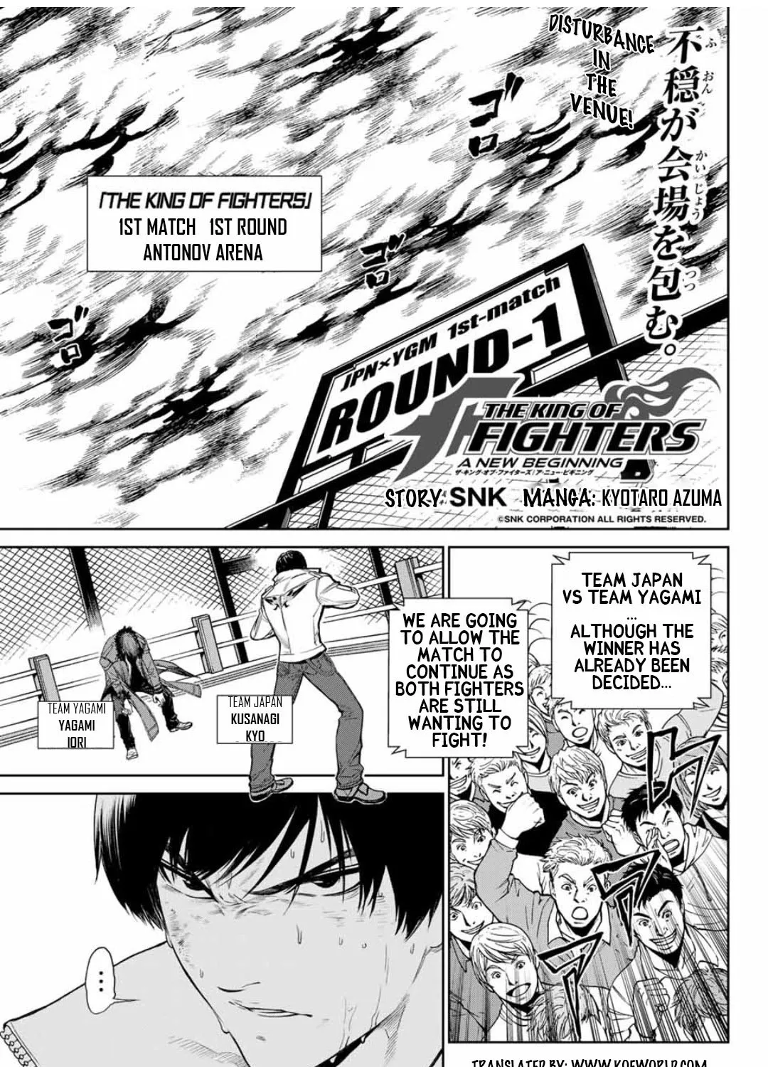 The King Of Fighters: A New Beginning Chapter 15 page 1 - MangaKakalot