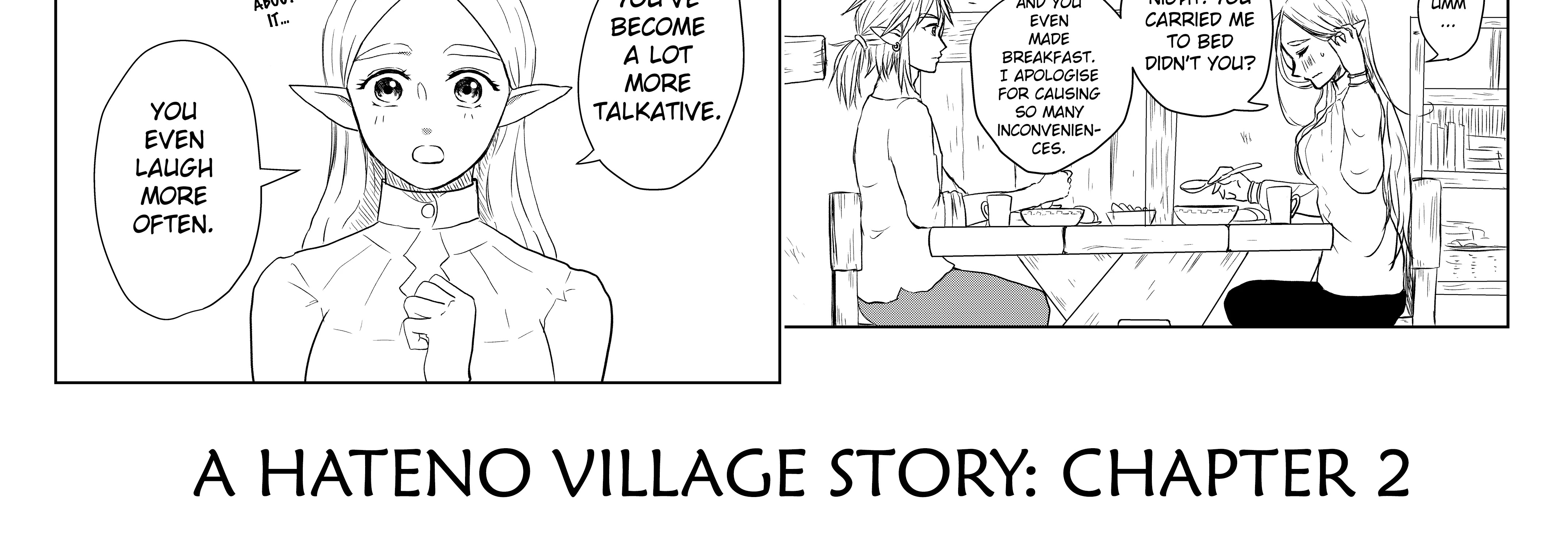 The Legend of Zelda: Breath of The Wild - A Hateno Village Story (Doujinshi) - Page 3