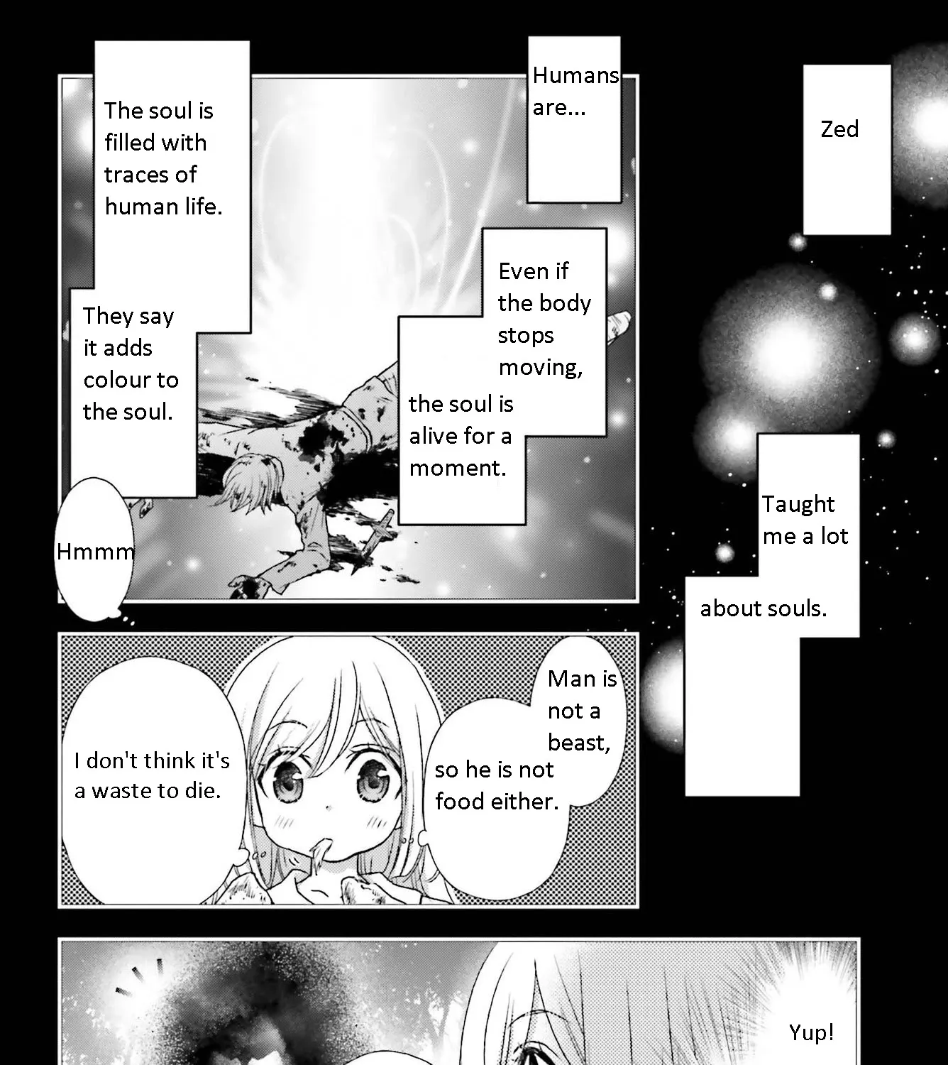 The Little Girl Raised By Death Hold The Sword Of Death Tight - Page 18