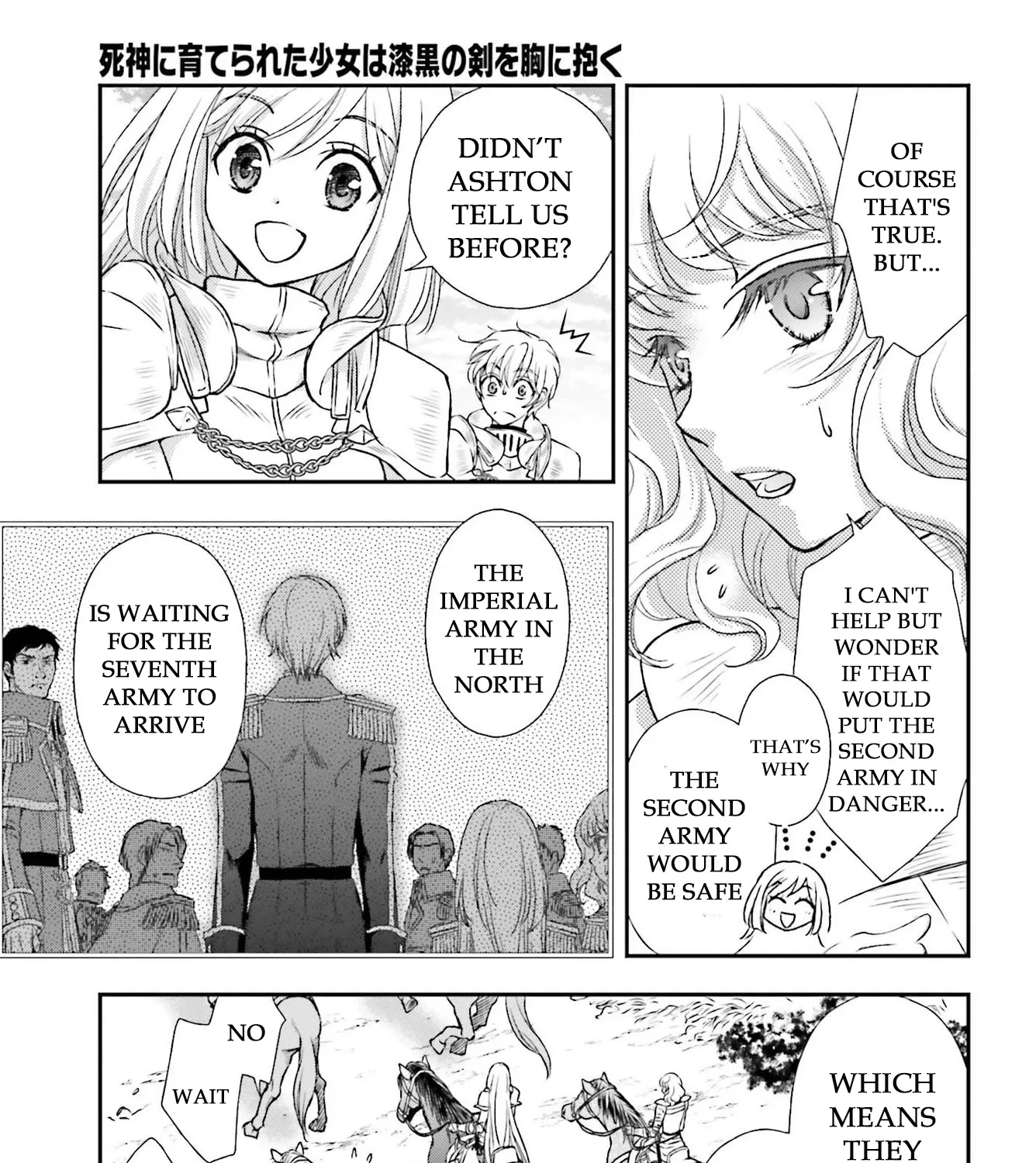 The Little Girl Raised By Death Hold The Sword Of Death Tight - Page 8