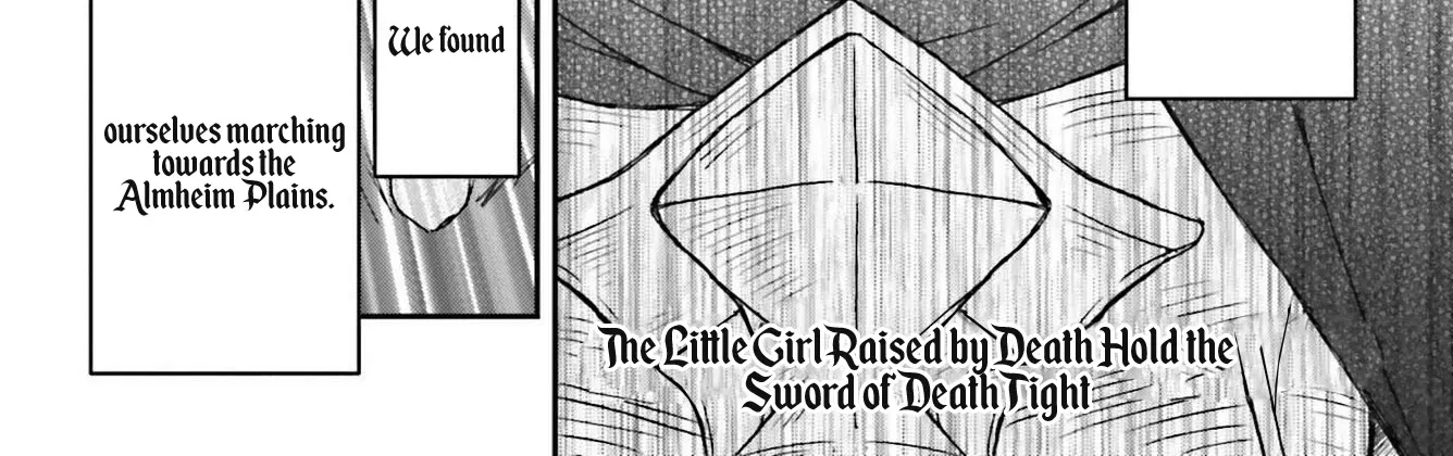 The Little Girl Raised By Death Hold The Sword Of Death Tight - Page 1